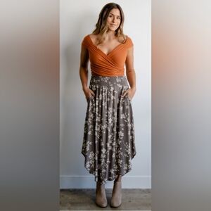 Sozy Luiza midi skirt